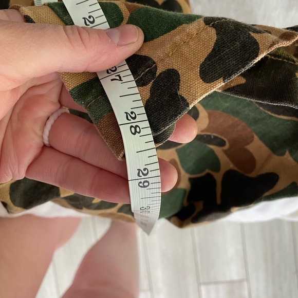 Vintage 80s Game Winner Duck Camo Full Body Jumpsuit Front Zip Men's Size Large - Picture 10 of 10